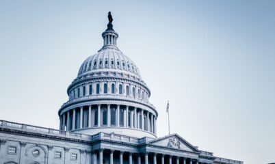 The Hill Capitol Building in Shadows