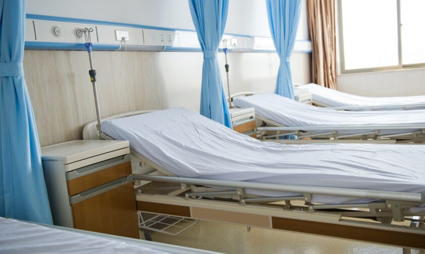 Empty VA Hospital Beds