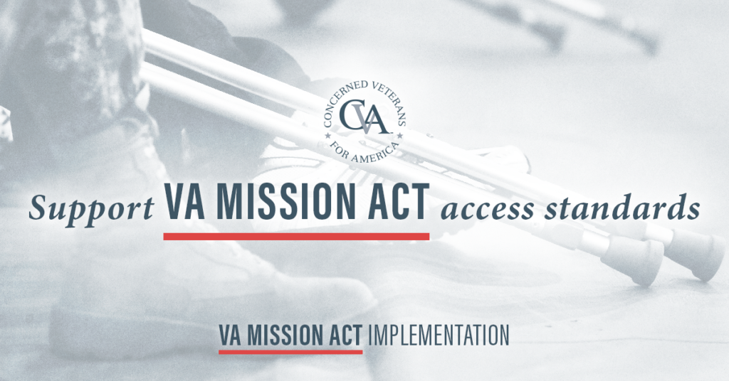 Support VA Mission Act Graphic