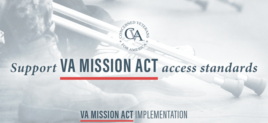 Support VA Mission Act Graphic