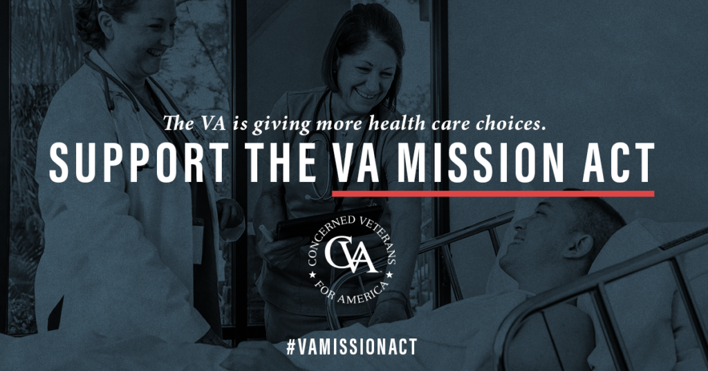 Support the VA Mission Act Graphic