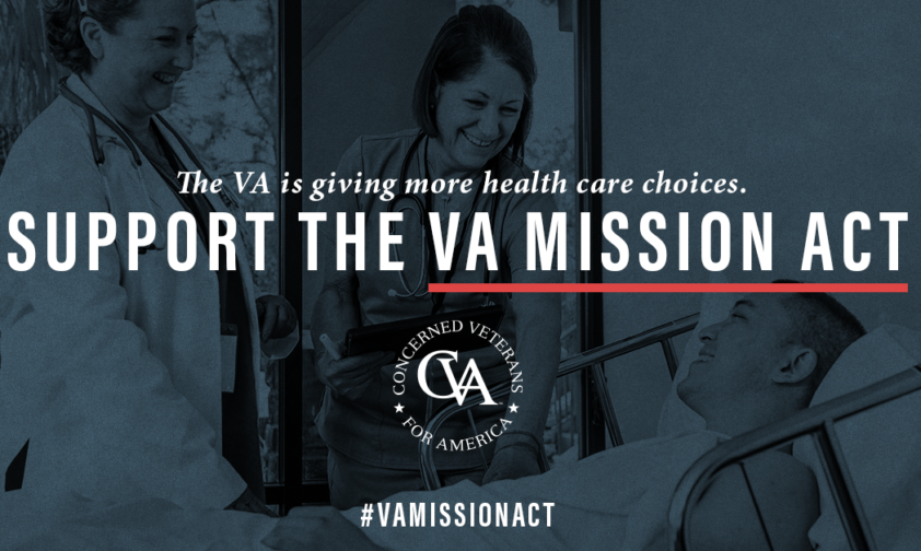Support the VA Mission Act Graphic