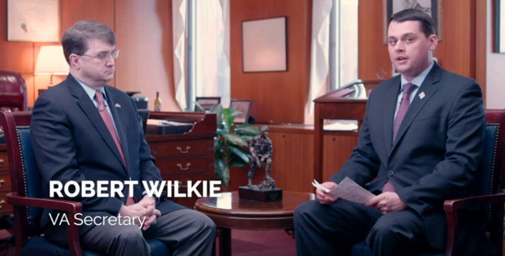 Robert Wilkie, VA Secretary interview