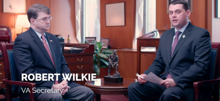 Robert Wilkie, VA Secretary interview