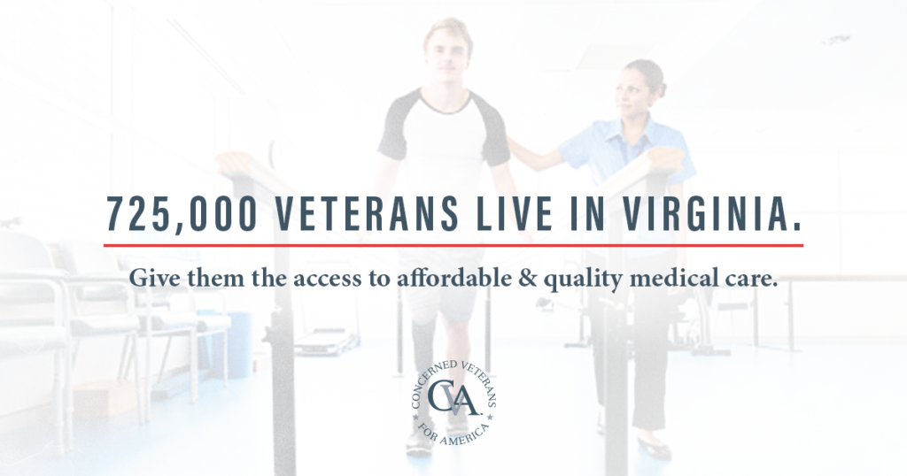 725,000 Veterans Live in Virginia: CVA Message