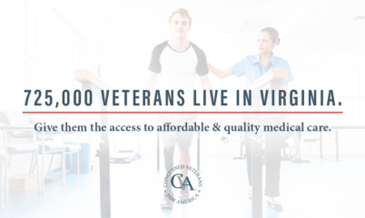 725,000 Veterans Live in Virginia: CVA Message