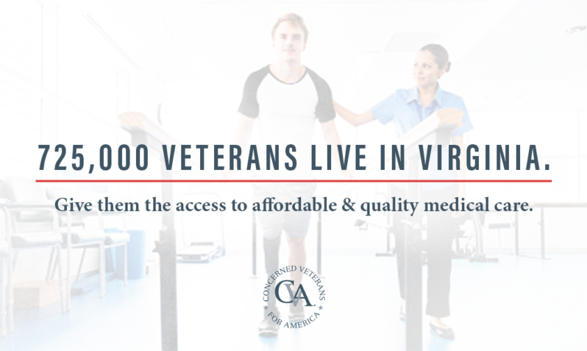 725,000 Veterans Live in Virginia: CVA Message