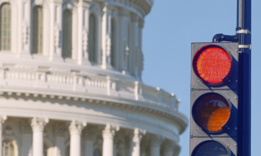 Stoplight Capitol Dome